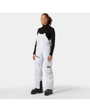 Helly Hansen Powderqueen Bib Pant Mujer - Azul