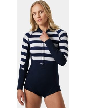 Helly Hansen Waterwear Long Sleeve Spring Wetsuit - Blue