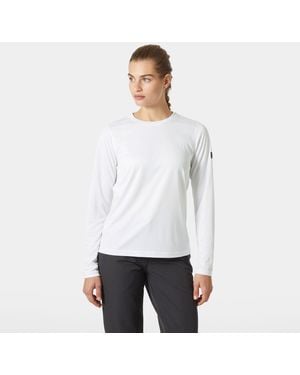 Helly Hansen Tech Crew Long Sleeve 2.0 - White