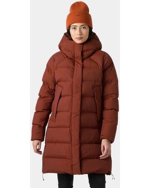 Helly Hansen Aloura Puffy Parka Femme - Marron