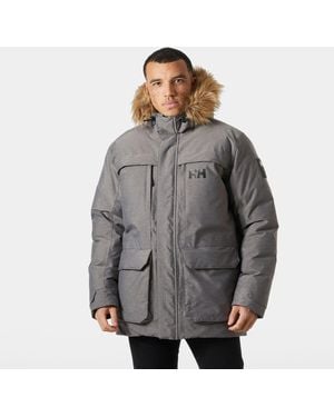 Helly Hansen Nordsjo Comfortable Urban Winter Parka - Grey