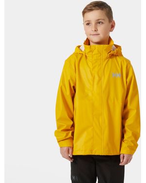 Helly Hansen Junior's Moss Classic Helox Rain Jacket - Yellow