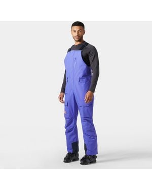 Helly Hansen Sogn Bib Cargo Ski Trousers - Blue