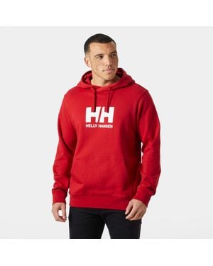 Helly Hansen Hh Logo Hoodie - Red