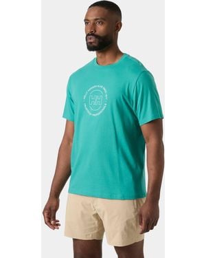 Helly Hansen Core Graphic T-Shirt 2.0 - Green