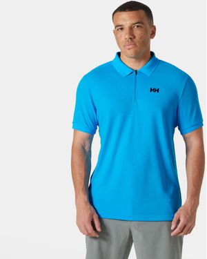 Helly Hansen Hp Half-Zip Polo - Blue