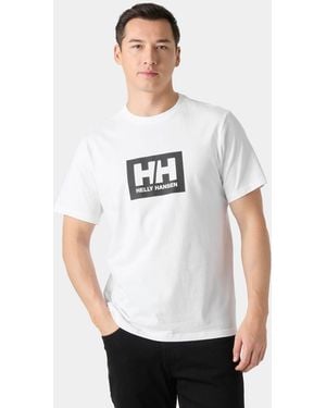 Helly Hansen Hh Box Soft Cotton Tshirt - White