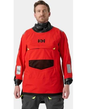Helly Hansen Aegir Ocean Smock Top - Red
