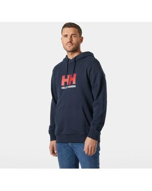 Helly Hansen Hh Logo Hoodie - Blue