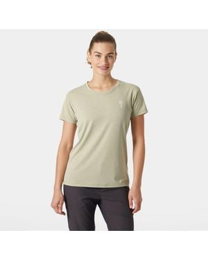Helly Hansen Skog Recycled Graphic Jersey Tshirt - Natural