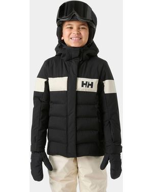 Helly Hansen Veste De Ski Chaude Junior Fille Diamond Noir