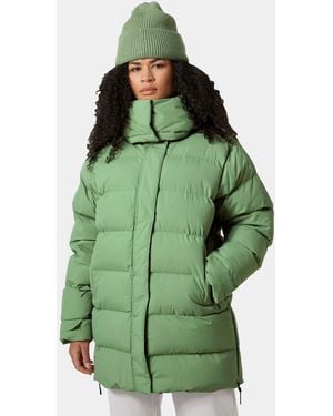 Helly Hansen Parka Pesante Oversize Aspire Donna Verde