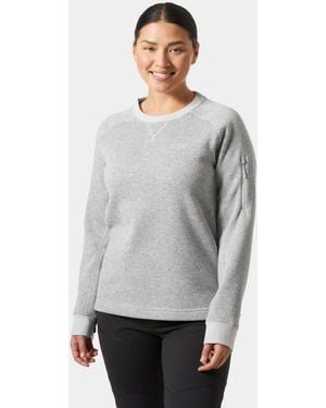 Helly Hansen Varde Crewneck Mujer - Gris