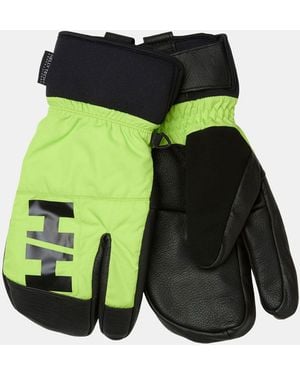 Helly Hansen Ullr D 3 Fingers Ski Gloves - Green
