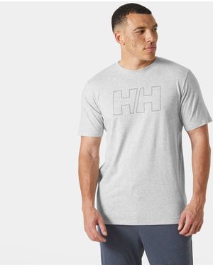 Helly Hansen Hh Tech Logo T-Shirt - Gray