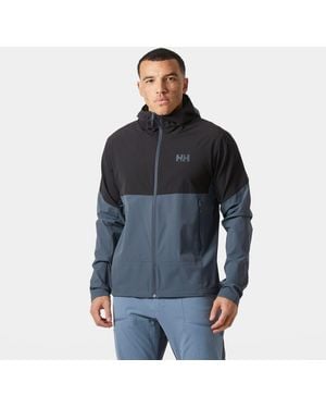 Helly Hansen Blaze Hooded Softshell Jacket - Blue
