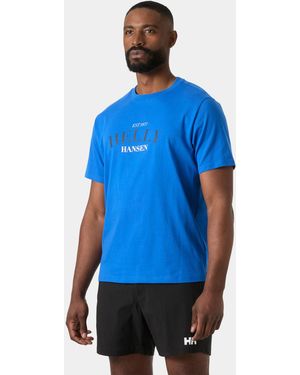Helly Hansen Core Graphic T 2.0 - Blue