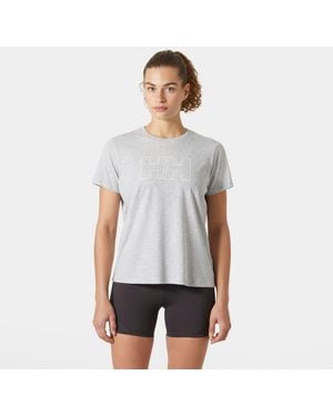 Helly Hansen Hh Tech Logo T-Shirt - Grey