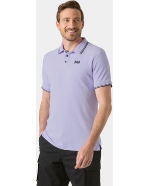 Helly Hansen Kos Marine Quick-Dry Polo - Purple