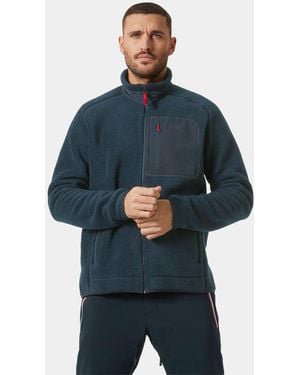 Helly Hansen Panorama Pile Fleece Block Jacket - Blue