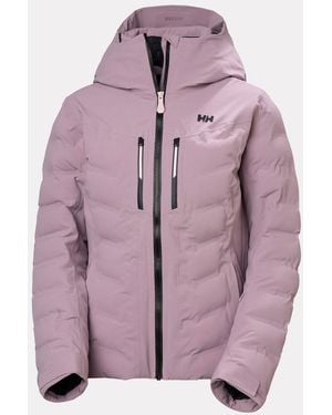 Helly Hansen Alphelia Puffy Ski Jacket - Purple