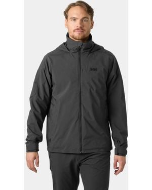 Helly Hansen Hp Racing Lifaloft Hooded Jacket - Gray