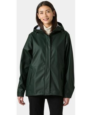 Helly Hansen Moss Iconic Waterproof Rain Jacket - Green