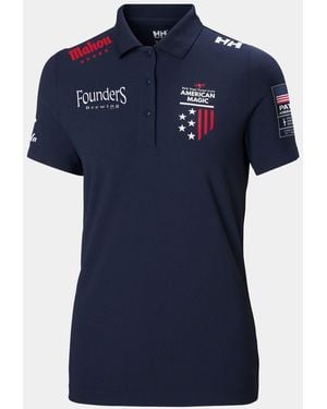 Helly Hansen Crew Technical Polo Shirt - Blue