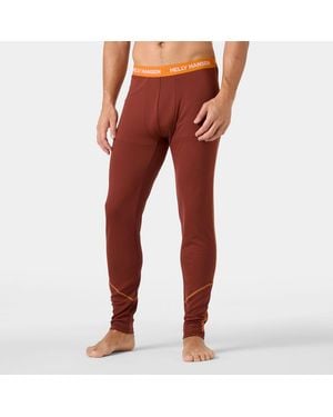 Helly Hansen Lifa Active Warm Base Layer Pant - Red