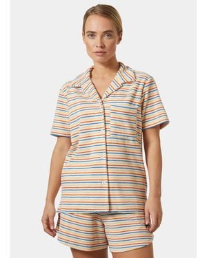 Helly Hansen Siren Towelling Shirt Femme Blanc - Neutre