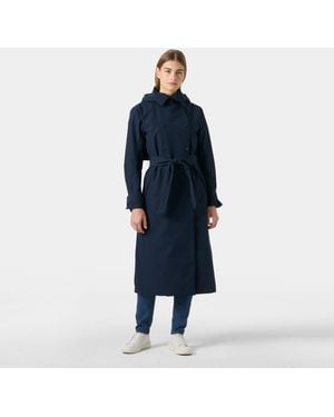 Helly Hansen Avenue Long Trench - Blue