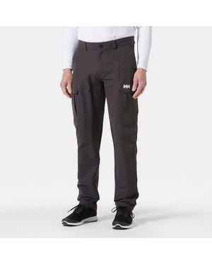 Helly Hansen Hh Quick-Dry Softshell Cargo Trousers - Grey