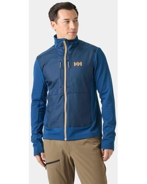 Helly Hansen Herren Versalite Hybrid-Fleecejacke - Blau