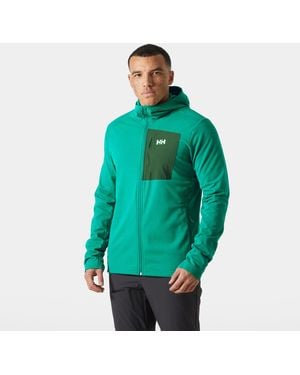 Helly Hansen Versalite Hooded Fleece Jacket - Green
