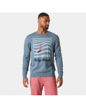 Helly Hansen Quayside Knit Strickpullover Herren - Blau
