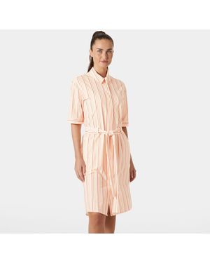 Helly Hansen Thalia Shirt Dress Orange - Natural