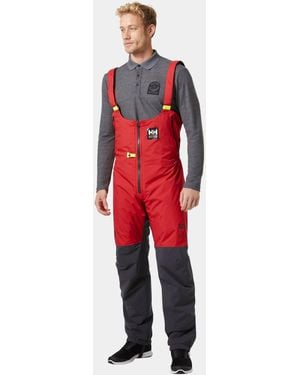 Helly Hansen Aegir H2Flow Midlayer Sailing Salopette - Red