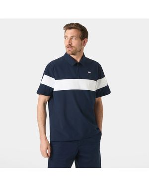 Helly Hansen Levante Quick Dry Half-Zip Short Sleeve - Blue