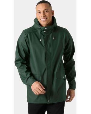 Helly Hansen Moss Windproof Rain Coat - Green