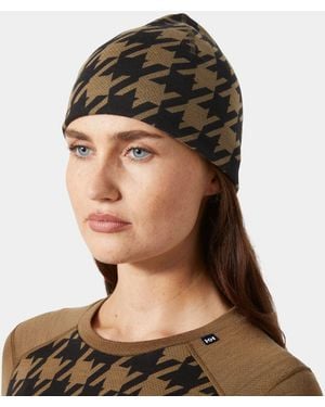 Helly Hansen Hh Lifa Merino Beanie Std - Brown