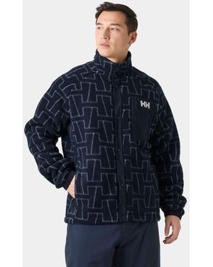Helly Hansen Panorama Printed Pile Snap - Blue