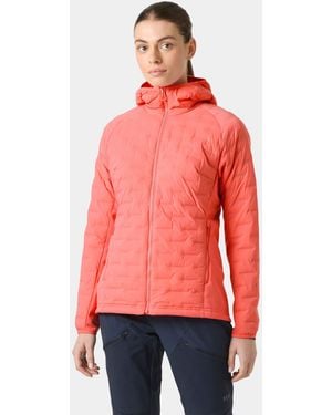 Helly Hansen Hp Hybrid Hooded Stretch Insulator - Red