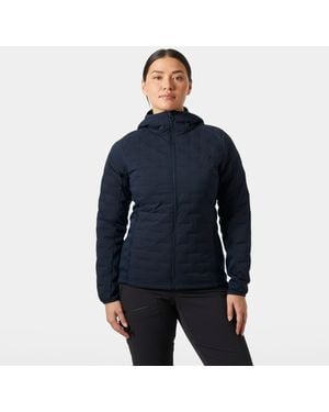 Helly Hansen Hp Hooded Stretch Insulator Mujer - Azul