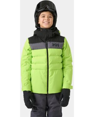 Helly Hansen Jr Cyclone Jacket Veste De Ski Classique Junior Garçon - Vert