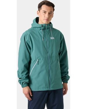 Helly Hansen Helly-hansen Sandoy Rain Jacket - Green