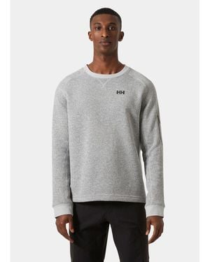 Helly Hansen Herren Varde Pullover Mit Rundhalsausschnitt - Grau