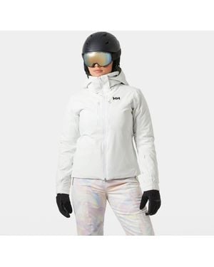 Helly Hansen Alphelia Lightweight Lifaloft Ski Jacket - White