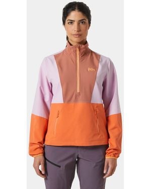 Helly Hansen Cascade Shield Anorak Mujer - Naranja