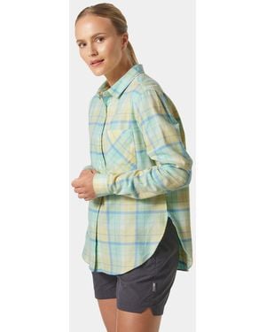 Helly Hansen Lokka Organic Flannel Shirt - Green