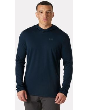 Helly Hansen Herren Lifa Active Solen Warmer Hoodie - Blau